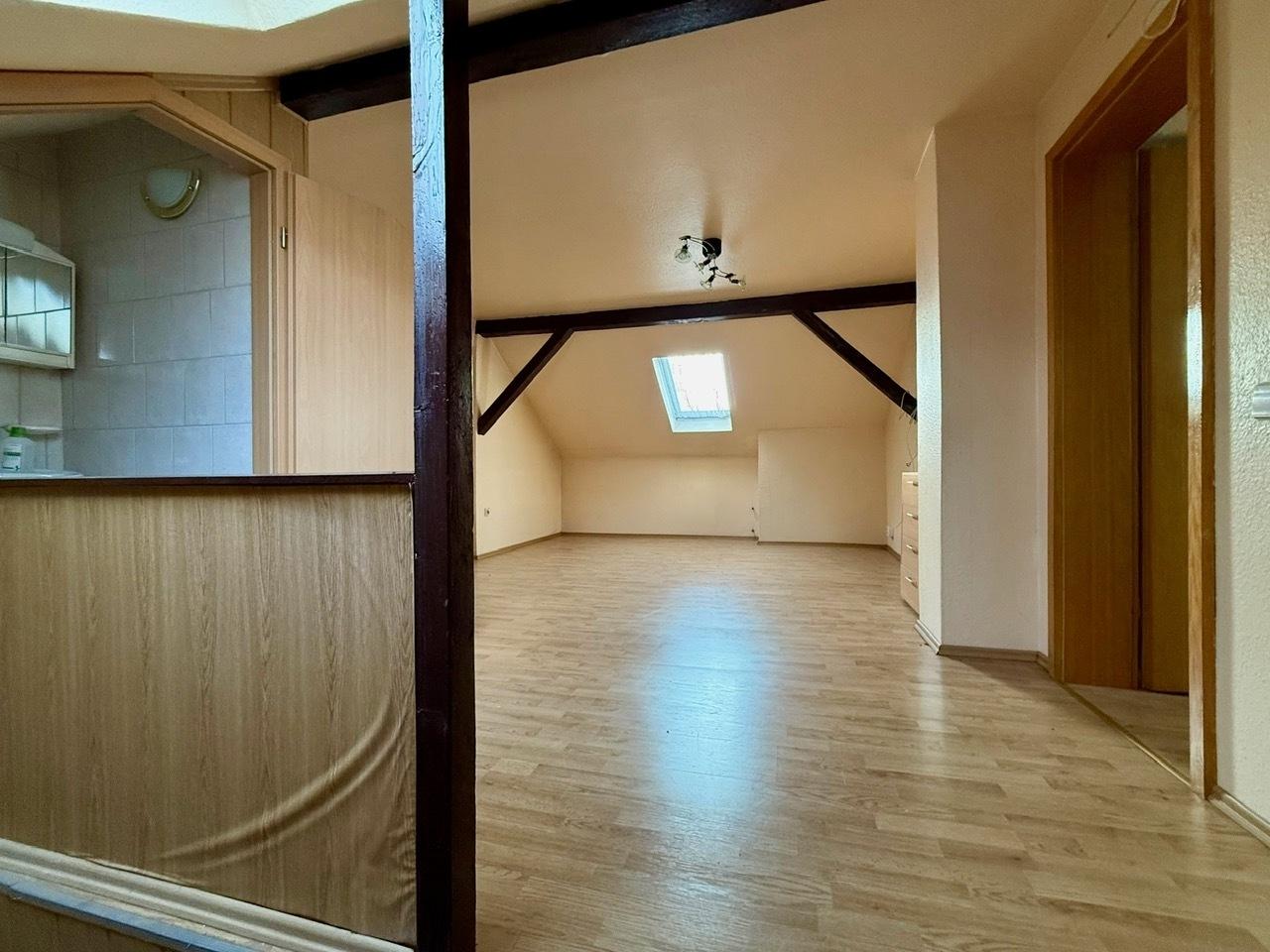 Dachgeschoss: Flexibler Durchgangsraum