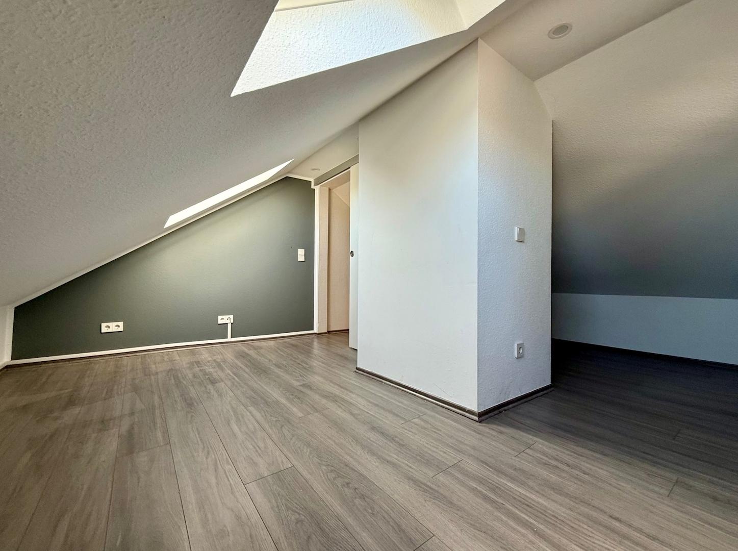 Ausgebautes Dachstudio