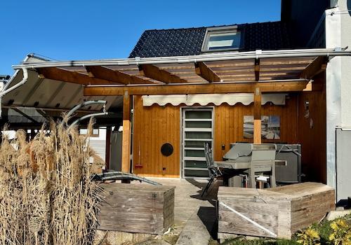 Überdachte Terrasse