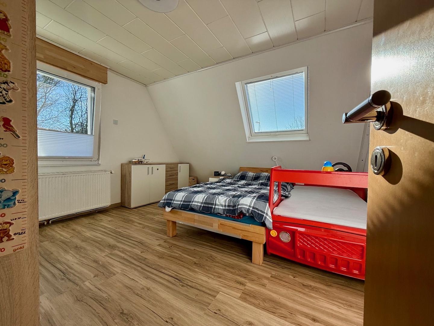 Dachgeschoss: Kinderzimmer