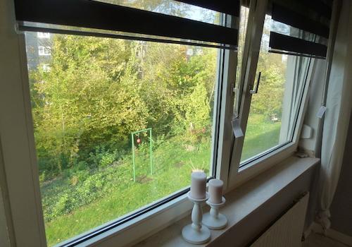 Fensterblick Schlafzimmer