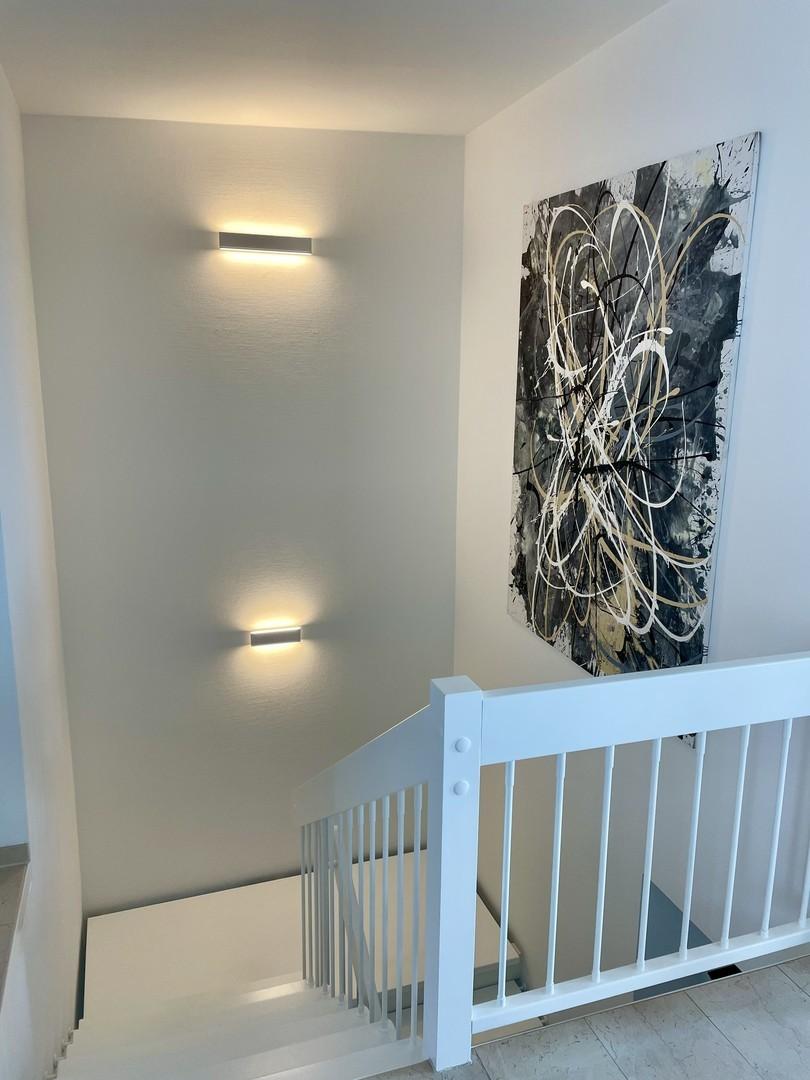 Treppe zum Schlafbereich