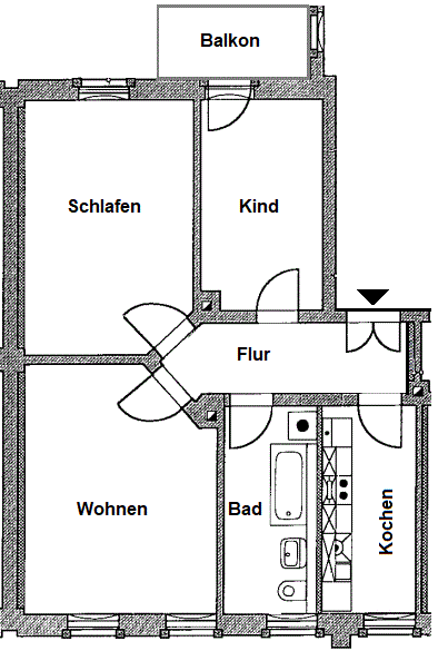Pirna, Rosenstraße 1, rechts