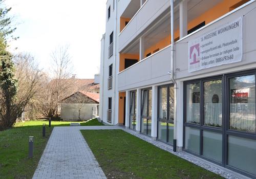 Eingangsbereich für die beiden Erdgeschosswohnung