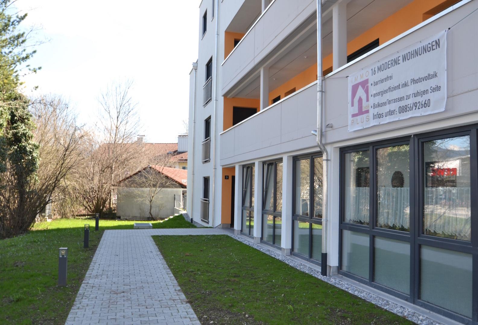 Eingangsbereich für die beiden Erdgeschosswohnung