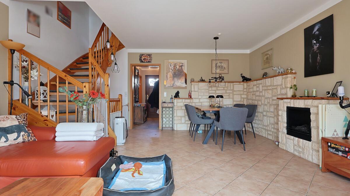 offener Wohn- und Essbereich