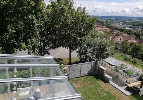 Haus - Blick vom Balkon