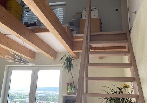 Zugang zum Dachgeschoss