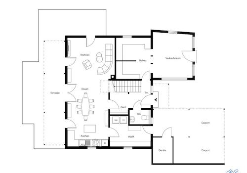 Grundriss - Erdgeschoss