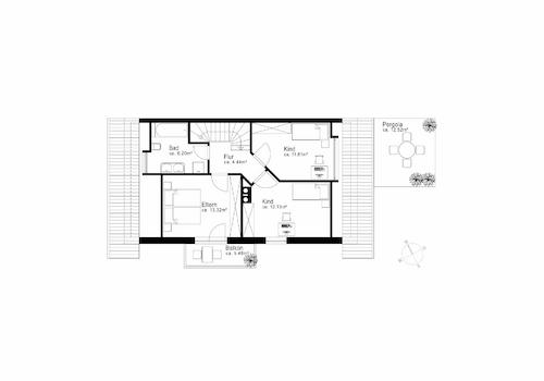 Grundriss Dachgeschoss