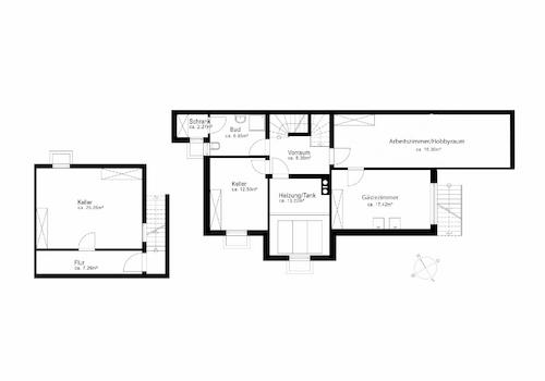 Grundriss Kellergeschoss