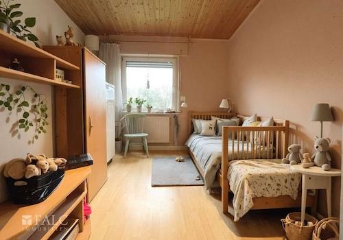 Kinderzimmer gestaged 