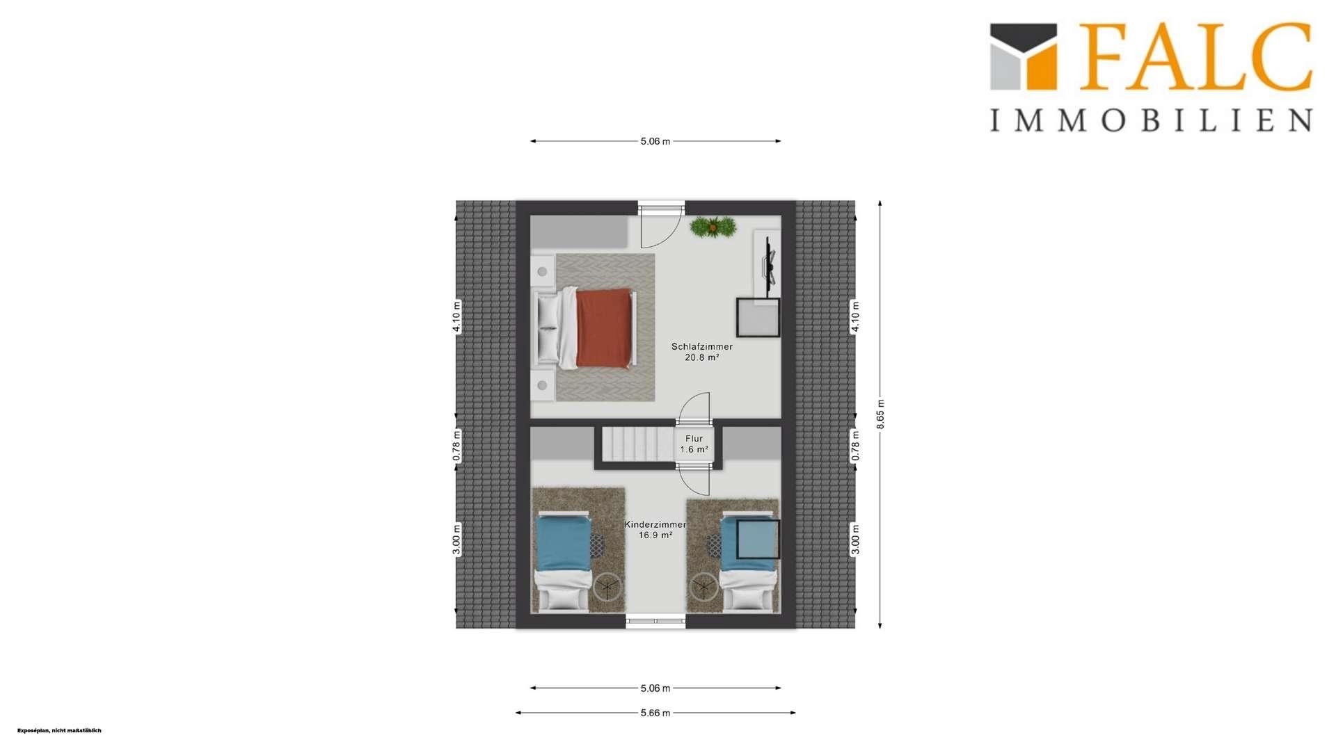 Grundriss Obergeschoss