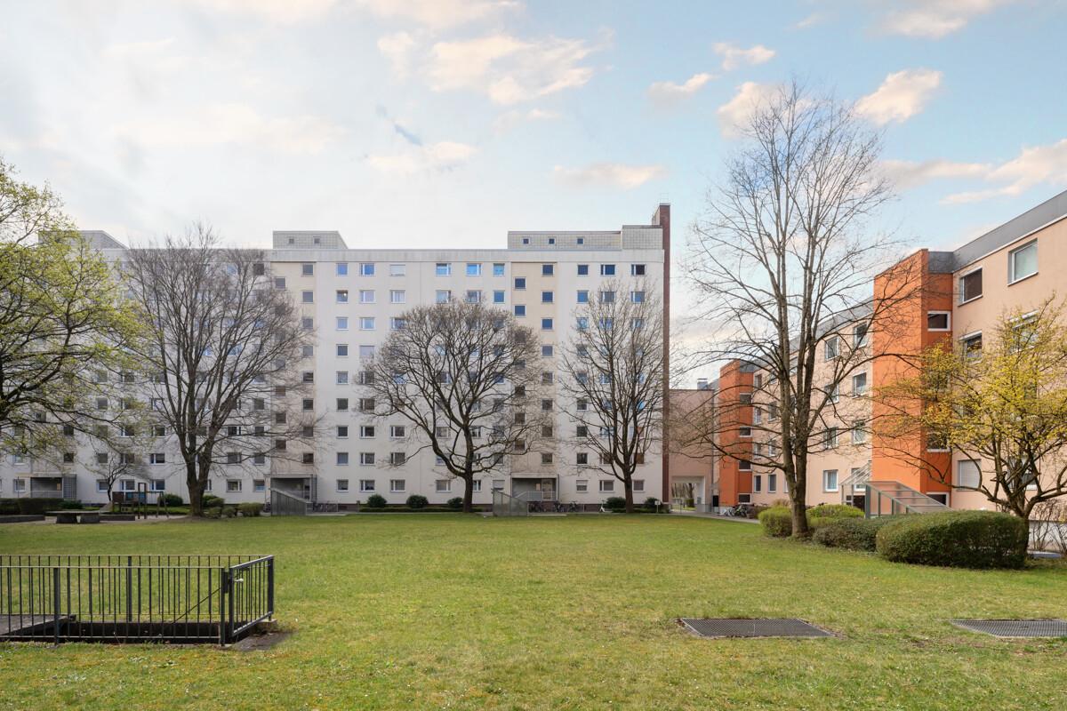 Grünraum vor der Tür