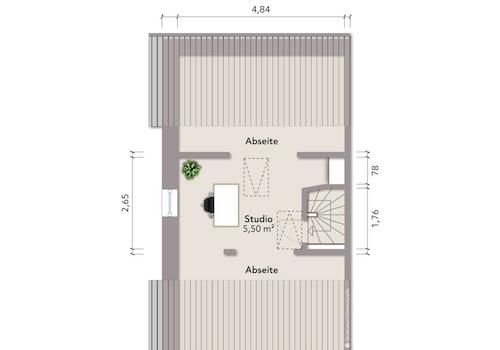 Grundriss Dachgeschoss