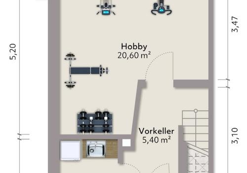 Grundriss Kellergeschoss