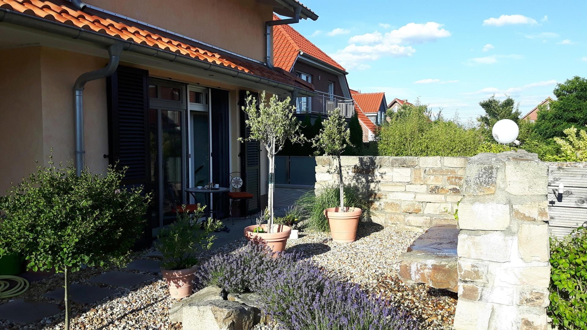 Terrasse vor der Küche