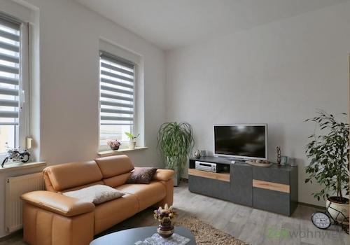 Blick ins Wohnzimmer