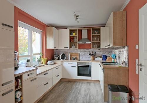 komfortable Einbauküche