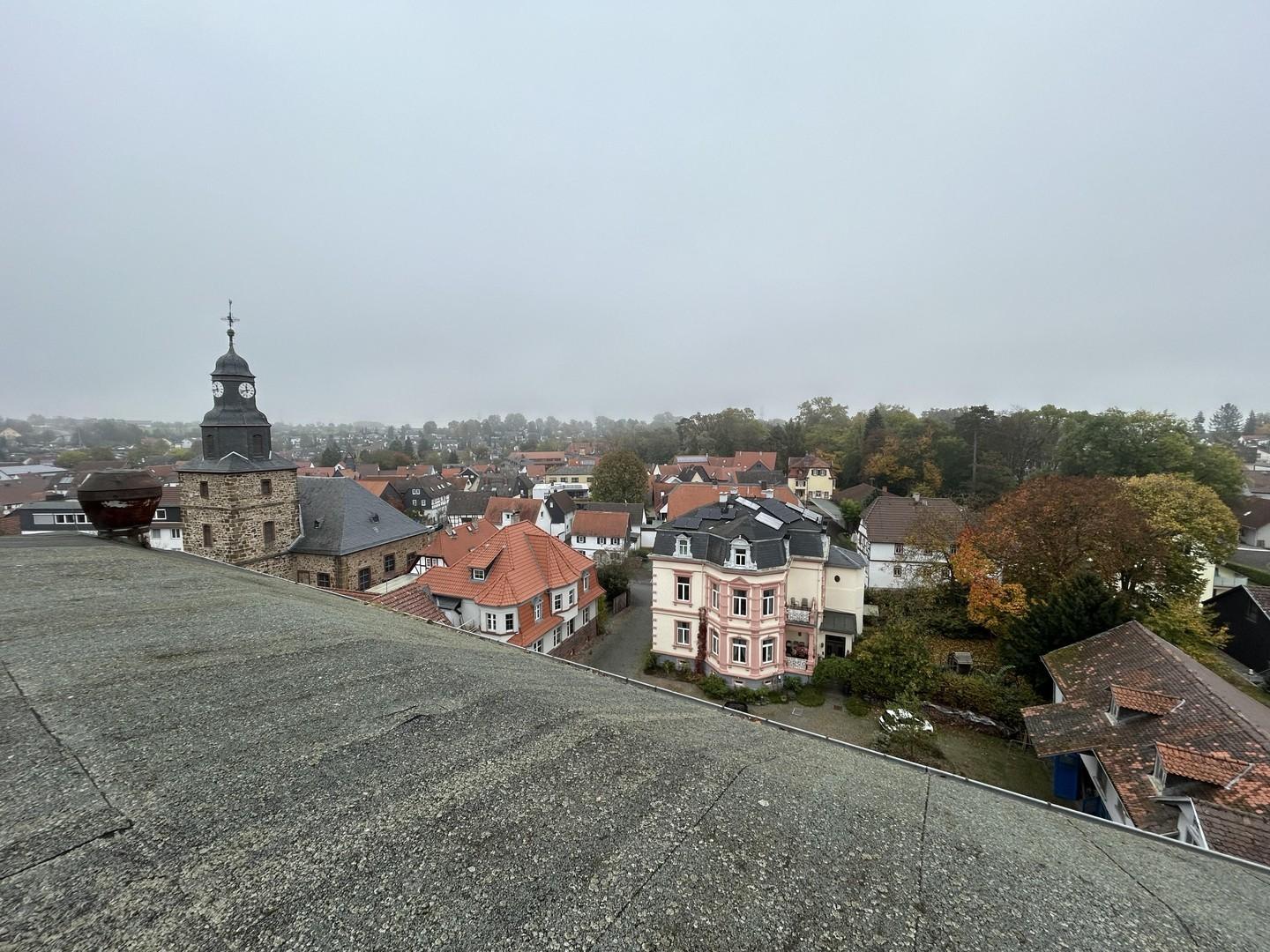 Fernblick vom Dach d. Mühle