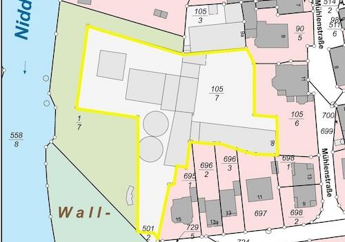 Auszug Liegenschaftskarte