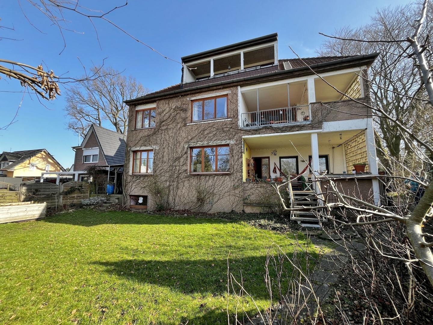 rückseitige Hausansicht