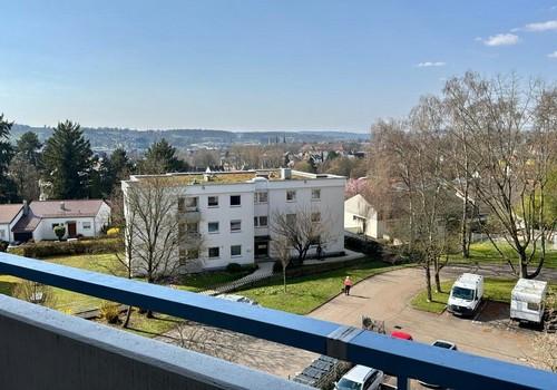 Aussicht vom Balkon 