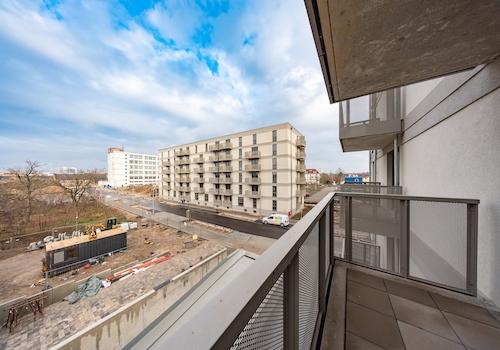 Balkon Blick Richtung Nordosten