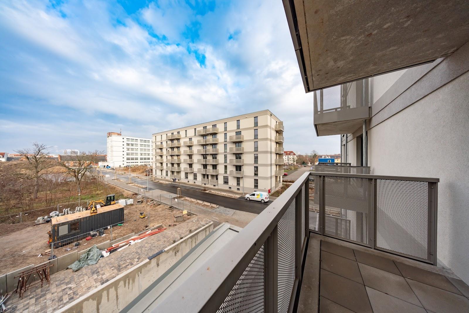 Balkon Blick Richtung Nordosten