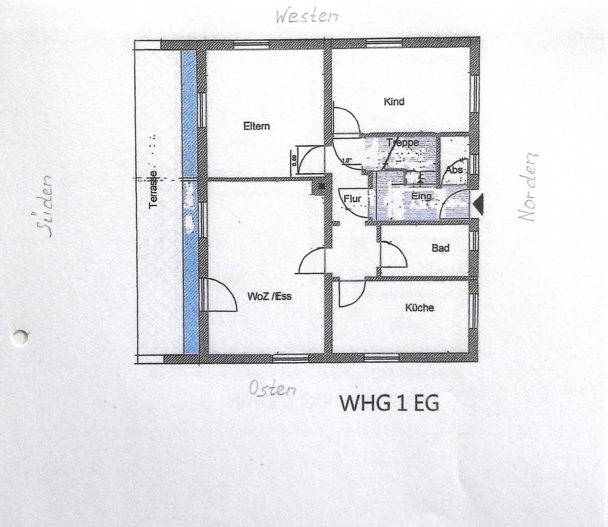 Grundriss Erdgeschoß