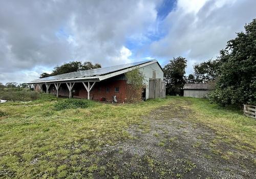 Ansicht Scheune am Haus