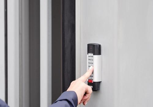 Gesichertes Grundstück