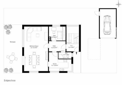 Grundriss Erdgeschoss