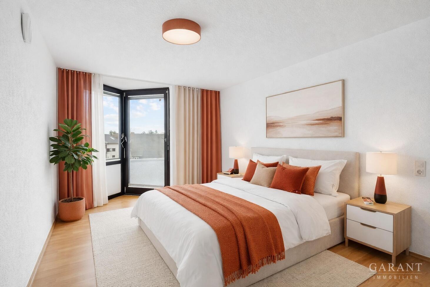 KI-Visualisierung_Helles Schlafzimmer