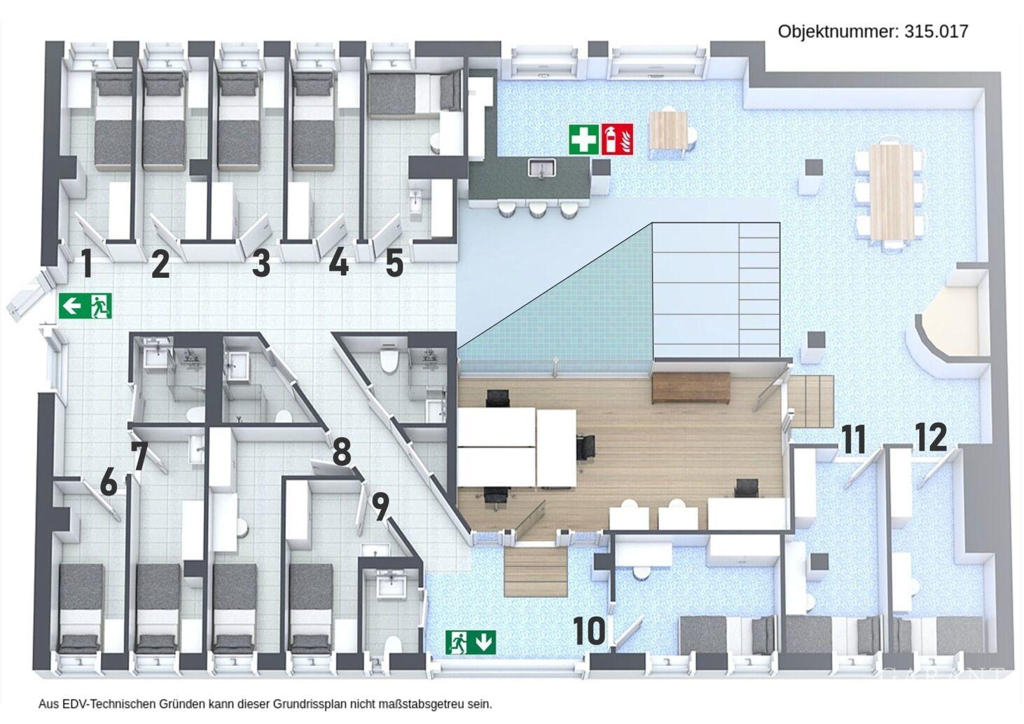 Grundriss Schwimmbad