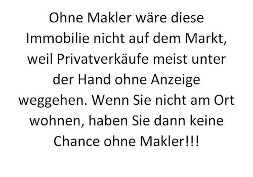 Ohne Makler weniger Markt