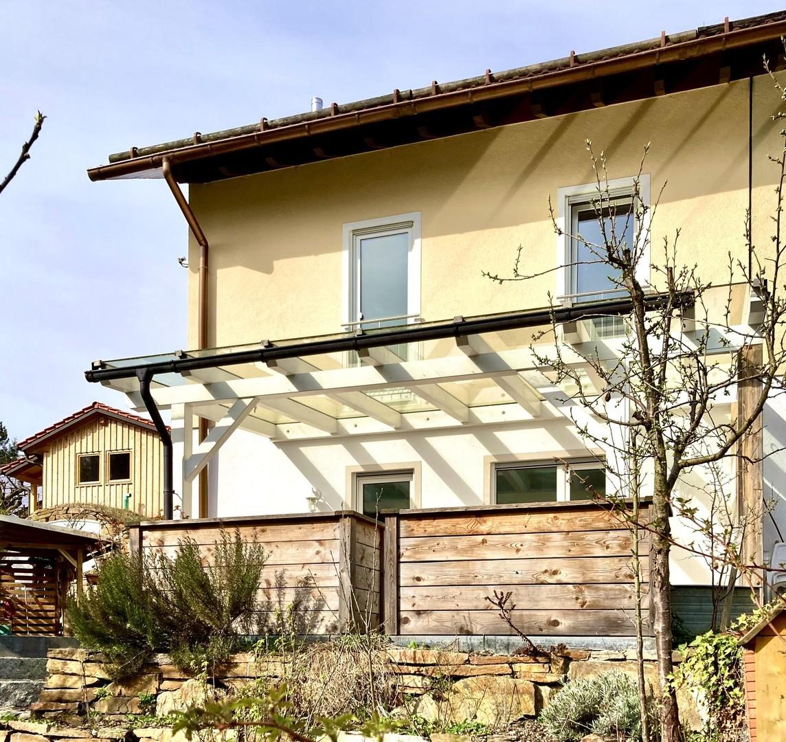 Hausansicht Terrasse