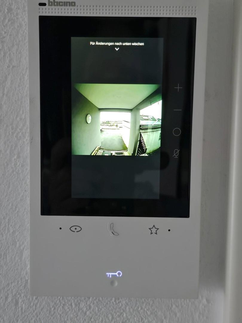 Videosprechanlage im EG und OG