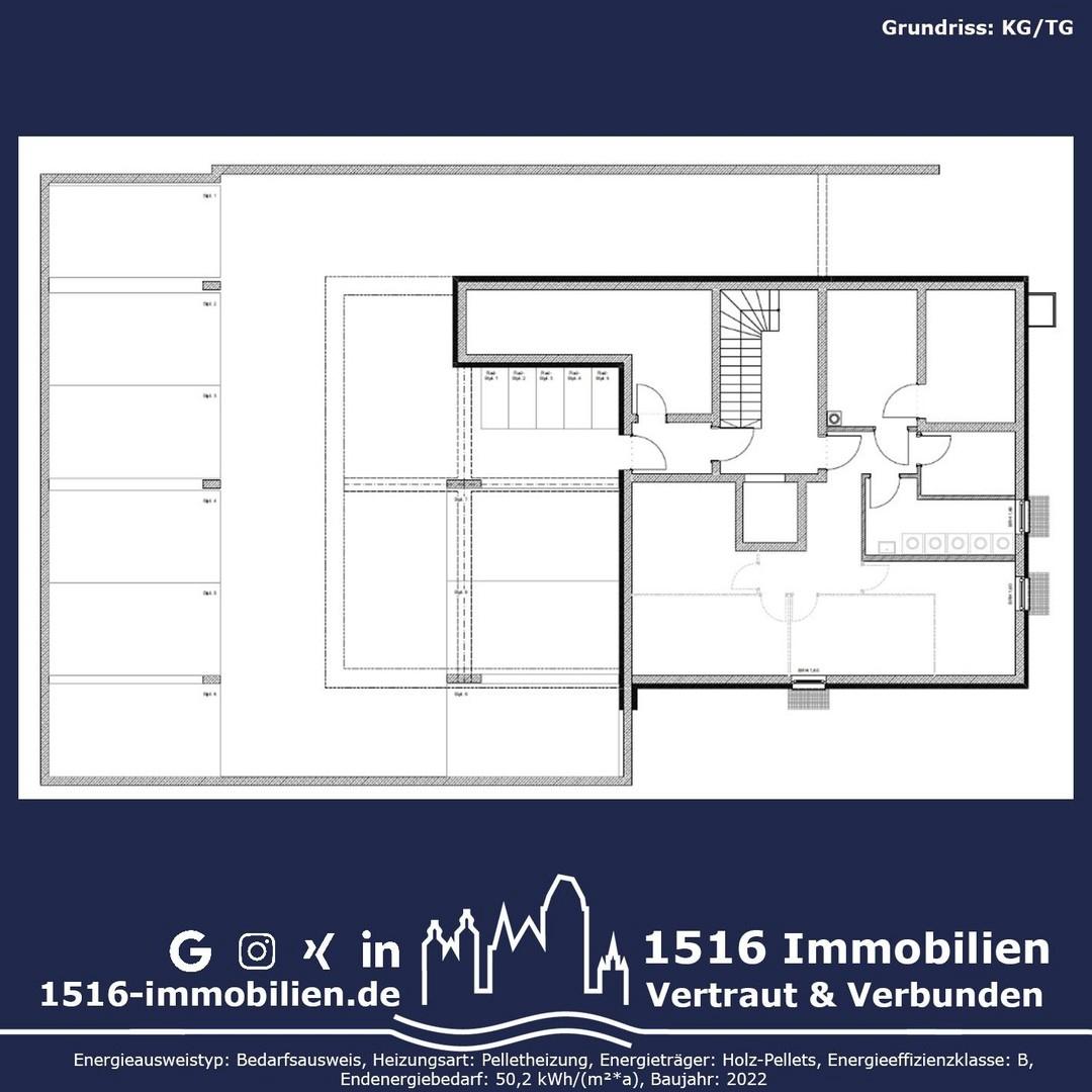 Grundriss - Keller / TG
