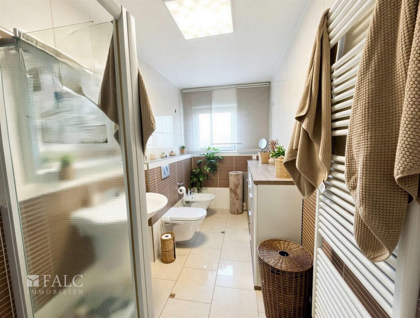 Badezimer Whg. 1. OG links - (KI generiert)