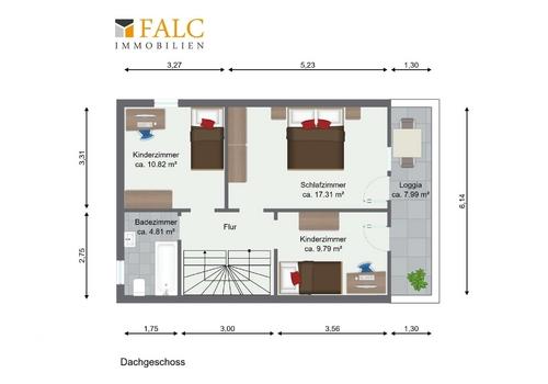 Grundriss Dachgeschoss