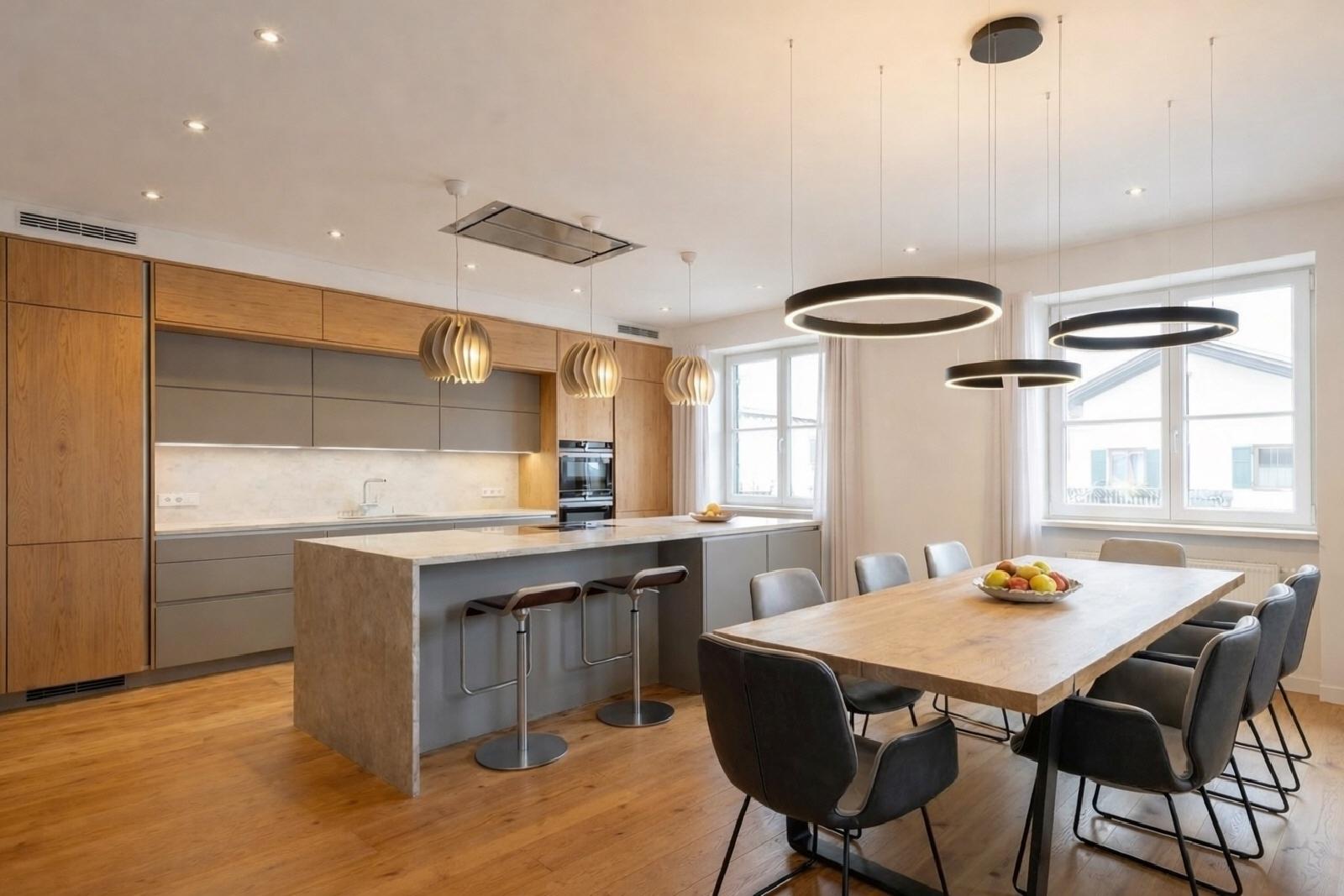 Ki gestützte Visulisierung Esszimmer