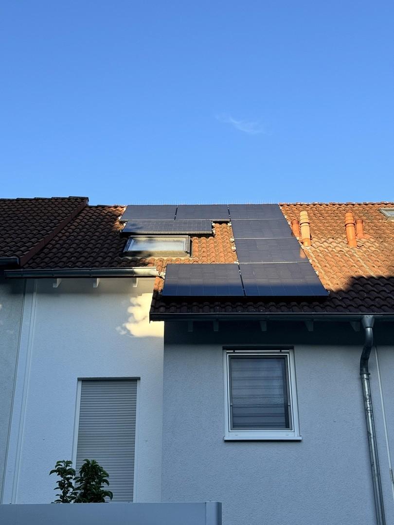 Hausansicht - Vorderseite Dach