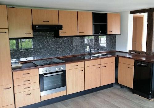 renovierte Einbauküche