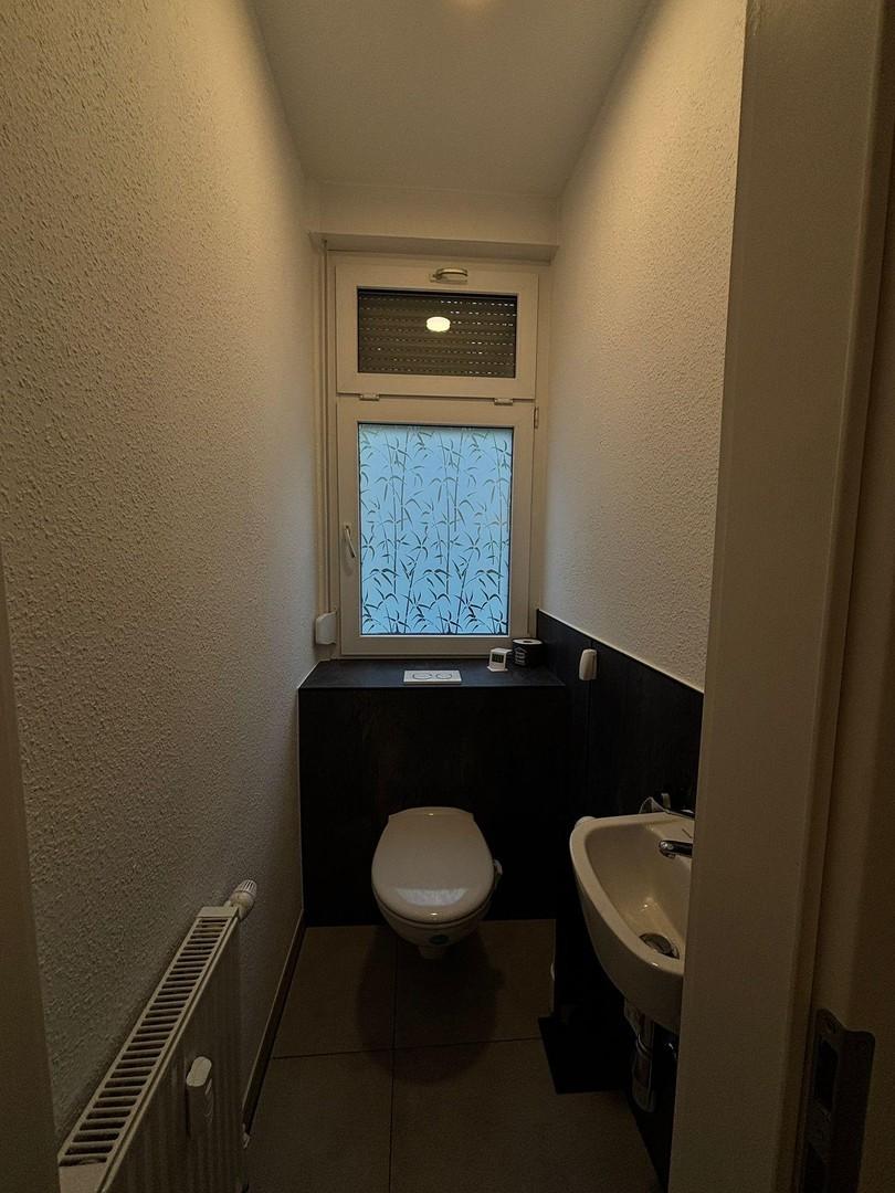 Separates WC praktisch im Allt