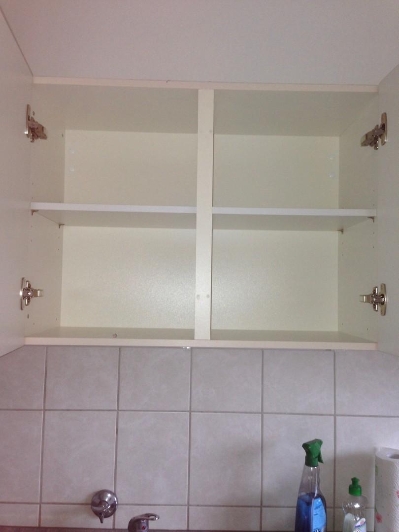 doppelter Oberschrank Küche