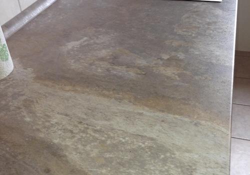 Arbeitsplatte in der Küche