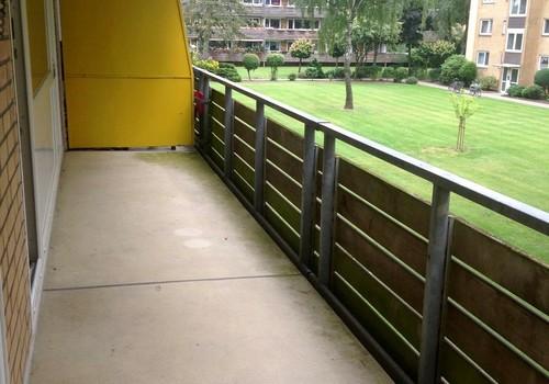 Balkon am frühen Abend