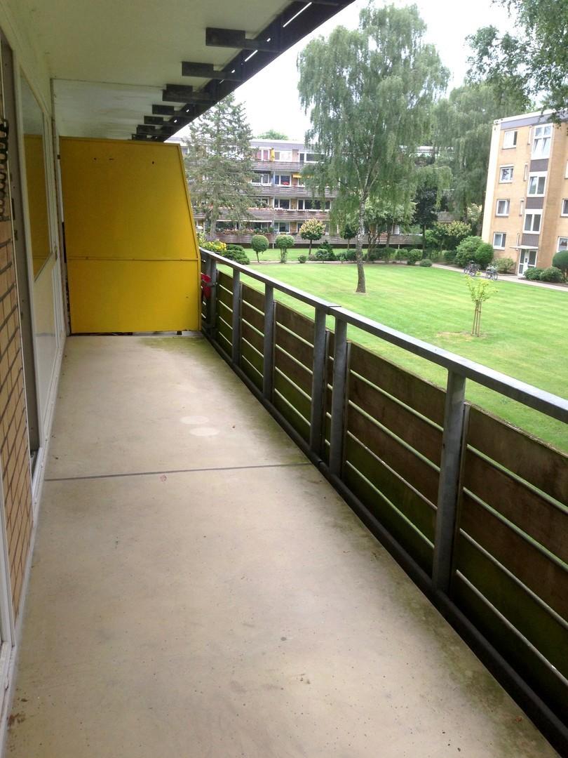 Balkon am frühen Abend