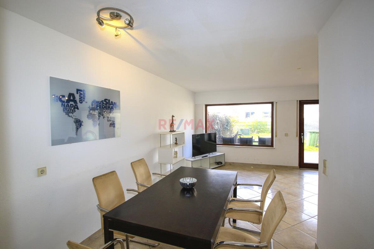 Essecke Blick richtung Garten